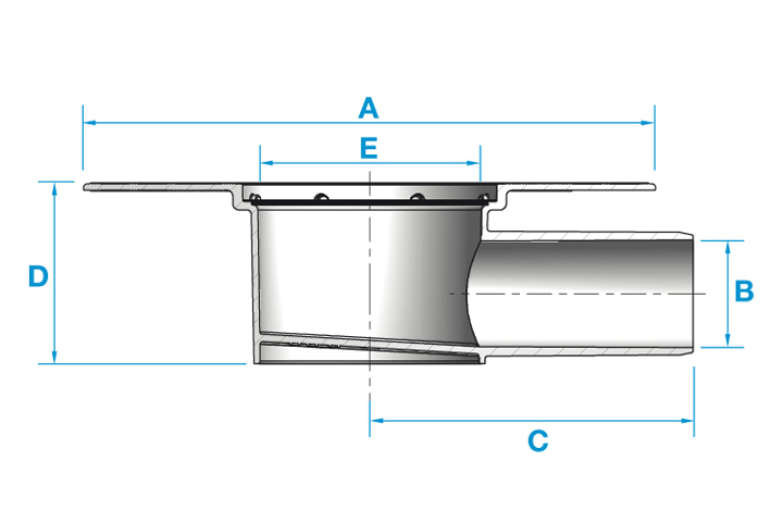 Kit « liquid » télescopique latéral FV - diamètre 50 mm