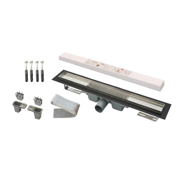 Canalette doccia “LIQUID” in acciaio inox Canalette doccia “LIQUID” in acciaio inox